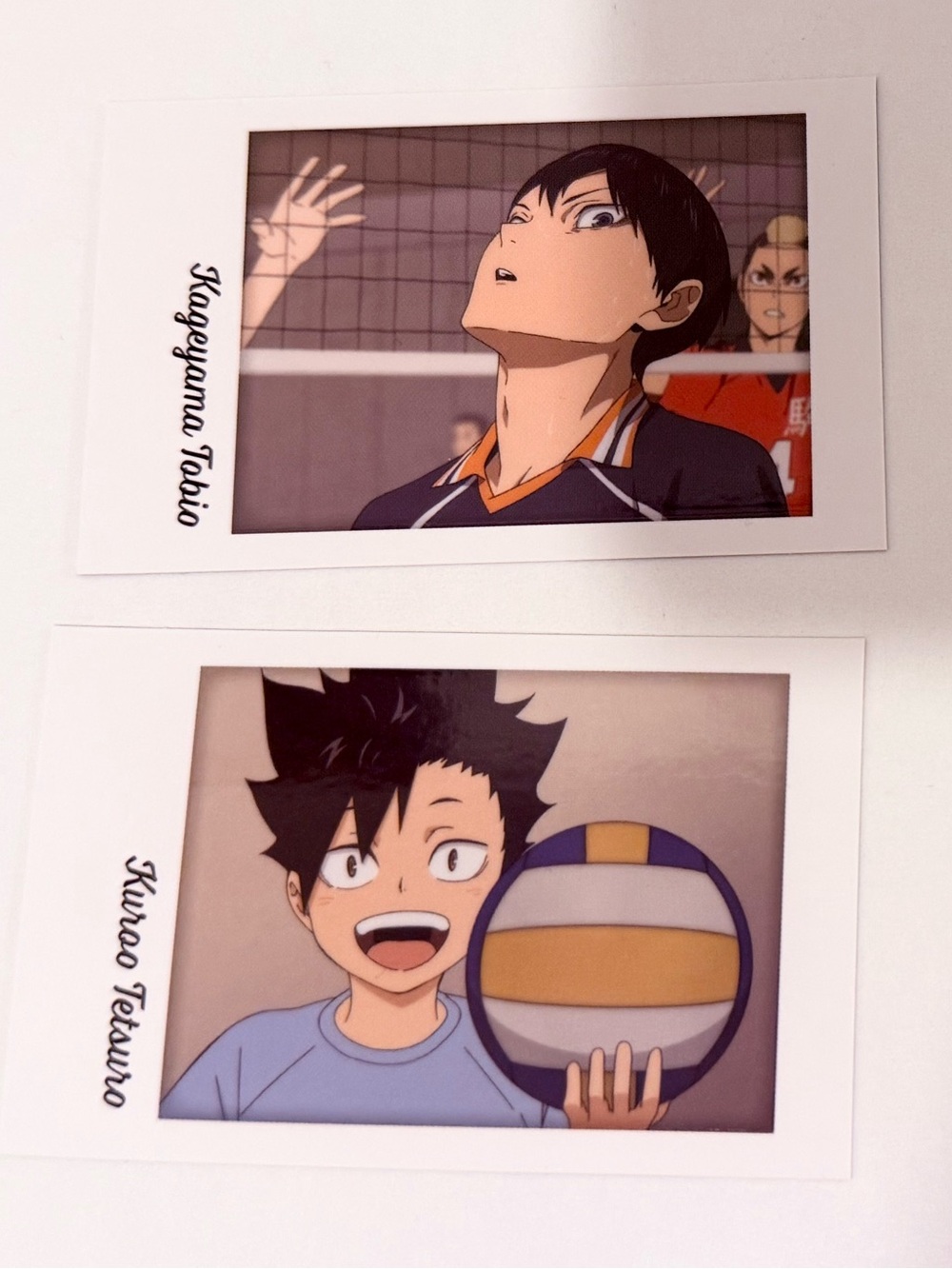 Anime official collectible haikyuu haikyu cards set
